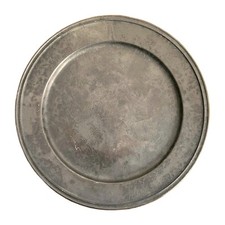 Plat massif étain d'occasion  Grasse