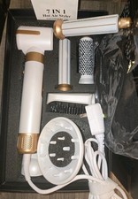 Conjunto de escova de ar quente 7 em 1, modelador secador de cabelo multifuncional com ferramentas de ondulação, usado comprar usado  Enviando para Brazil