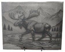Laser engraved moose for sale  Myrtle Beach