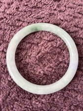 Cloudy jade bracelet for sale  LONDON