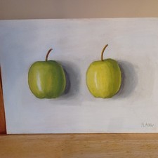 Original acrylic apples for sale Original acrylic apples for sale  LONDON