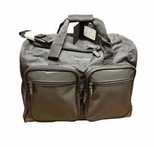 BOLSA DE VIAGEM CALVIN KLEIN para homens (PRETA) com alças de transporte e alça de ombro comprar usado  Enviando para Brazil