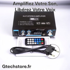 Amplificateur audio bluetooth d'occasion  Port-la-Nouvelle