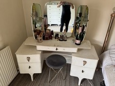 Vintage white dressing for sale  MANCHESTER