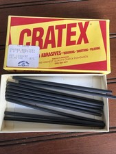 (10) Bastões de polimento redondos abrasivos emborrachados extrafinos Cratex 3/16 QO36 XF comprar usado  Enviando para Brazil