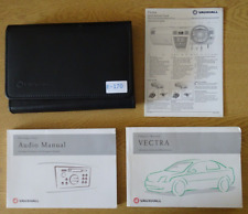 PACOTE CARTEIRA MANUAL DO PROPRIETÁRIO GENUÍNO VAUXHALL OPEL VECTRA C 2002-2005 E170, usado comprar usado  Enviando para Brazil