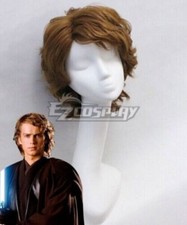 Peruca cosplay dourada Star Wars Episódio III A Vingança dos Sith Anakin Skywalker comprar usado  Enviando para Brazil