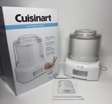 Usado, Máquina de sorvete Cuisinart ICE‐21P1 1,5 qt com manual frete grátis no mesmo dia comprar usado  Enviando para Brazil