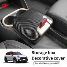 Tampa de caixa de armazenamento controle central para MINI JCW Countryman U25 2024 2025 acabamento ABS, usado comprar usado  Enviando para Brazil