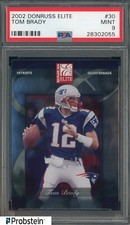 2002 Donruss Elite #30 Tom Brady New England Patriots PSA 9 Estado perfeito comprar usado  Enviando para Brazil