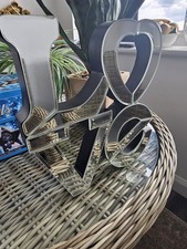 Mirrored love ornament for sale  SHEFFIELD