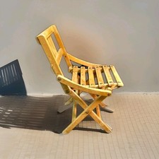 Ancienne chaise pliante d'occasion  Doué-la-Fontaine