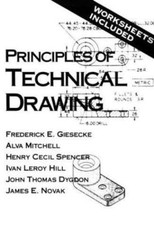Principles of Technical Drawing by Giesecke, Frederick E. comprar usado  Enviando para Brazil
