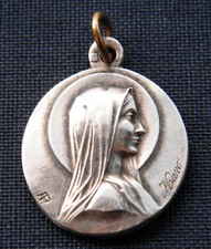 Médaille religieuse vierge d'occasion  Pont-Évêque