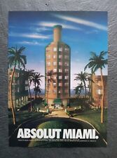 Absolut miami promo for sale  Chicago