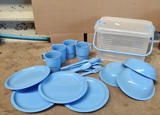 Blue picnic set for sale  GLOSSOP