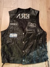 Motorcycle leather vest for sale Motorcycle leather vest for sale  WORKSOP