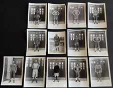 FOTOS DE TREINADOR DE FUTEBOL AMERICANO UNIVERSITÁRIO DE LUTHER AMOS ALONZO STAGG 1927 COM TIME, usado comprar usado  Enviando para Brazil