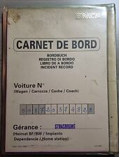 Sncf logbook usi d'occasion  Expédié en Belgium