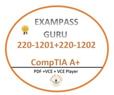 220-1201+220-1202 CompTIA A+ ! 142 & 75QA! JUNE UPDATES comprar usado  Enviando para Brazil