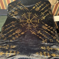 Manta polar Lunafide Norse Runes Of Destiny segunda mano  Embacar hacia Mexico