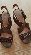 Damen sandalette braunem gebraucht kaufen  Rehau