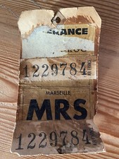 Ancienne étiquette bagage d'occasion  Bordeaux-