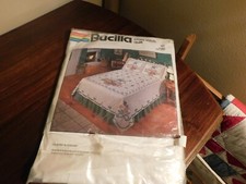 Kit de colcha ponto cruz Bucilla flores country duplo 80 x 96" nº 49937 comprar usado  Enviando para Brazil