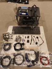 Pacote de banco de teste PSU PC – Cooler Master V850, testador PSU, teclado ventiladores de cabos, usado comprar usado  Enviando para Brazil