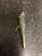 Antique pewter whistle for sale  MAIDENHEAD