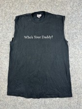 Regata Preta Promocional Vintage 2005 Who’s Your Daddy Mr & Mrs Smith Filme Tamanho M comprar usado  Enviando para Brazil