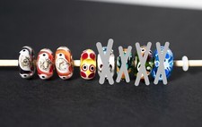 Trollbeads original glass usato  Napoli