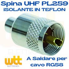 Connettore spina uhf usato  Olbia