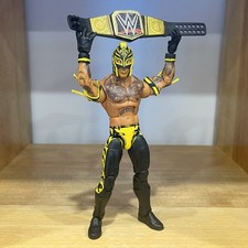 Boneco de ação WWE Elite Rey Mysterio Lucha 619 Championship Belt luta livre AEW, usado comprar usado  Enviando para Brazil