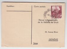 Usado, CARTÃO POSTAL ROMÊNIA 1938 CARMEN SILVA RAINHA 95 ANOS USADO CORREIO REAL SUÍÇO RARO  comprar usado  Enviando para Brazil