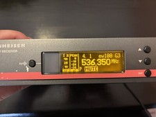Receptor de microfone sem fio Sennheiser EM100 G3 diversidade banda A 516-558 MHz EW100 comprar usado  Enviando para Brazil