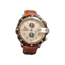 Relógio cronógrafo D&G Dolce & Gabbana Time MSRP $595,00 comprar usado  Enviando para Brazil