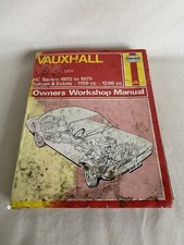 Haynes vauxhall viva for sale  BIRMINGHAM