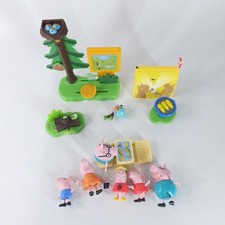 Conjunto de brinquedos para figuras da família Peppa Pig acampamento barraca grelha árvore acessórios brinquedo comprar usado  Enviando para Brazil