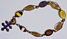 Bracelet croix lorraine d'occasion  France