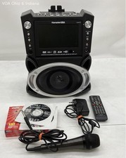 Usado, Leitor de karaokê portátil DVD/CDG/MP3G karaokê EUA com tela colorida de 7" e acessórios comprar usado  Enviando para Brazil