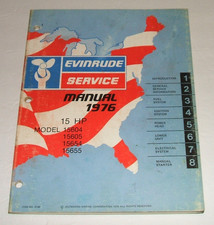 Evinrude 1976 service for sale  Minneapolis