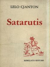 Satarutis cjanton lelo usato  Italia