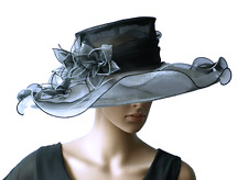 Eleganter damenhut grau gebraucht kaufen  Kirchheim b.München