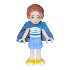 Shorts LEGO Elves Emily Jones azul areia com capa curta - Minifigura elf009, usado comprar usado  Enviando para Brazil