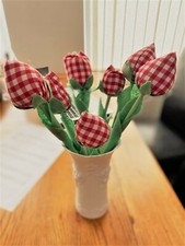 Handarbeit stoff blumen gebraucht kaufen  Versand nach Germany