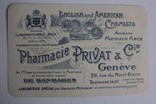 Old postcard pharmacy d'occasion  Expédié en Belgium