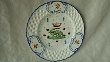 Assiette faience decor d'occasion  Mont-Saint-Aignan