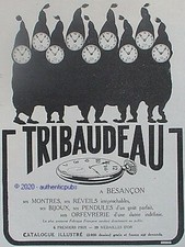 Publicite tribaudeau montre d'occasion  Cires-lès-Mello