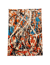Jackson pollock tapis d'occasion  Mantes-la-Jolie